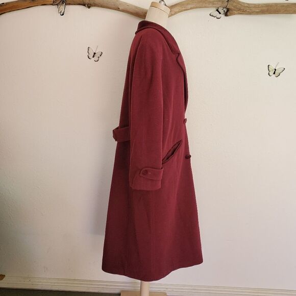 Gelco 80s oversized double breasted wool coat - Picture 11 of 14